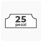 Copritransenna in PVC occhiellato f.to 250x79cm - 25 pezzi | tictac.it