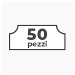 Copritransenna in TNT occhiellato f.to 250x79cm - 50 pezzi | tictac.it