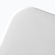 Display PVC A4 orizzontale bianco