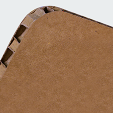 Piedone Green medio monofacciale avana (con bianco retrostampa)