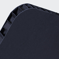 Piedone Green medio monofacciale nero (con bianco retrostampa)