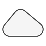 Triangolo 45x30 cm