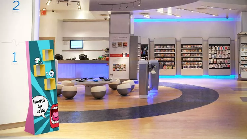 Portaprodotti in cartone microtriplo | tictac.it