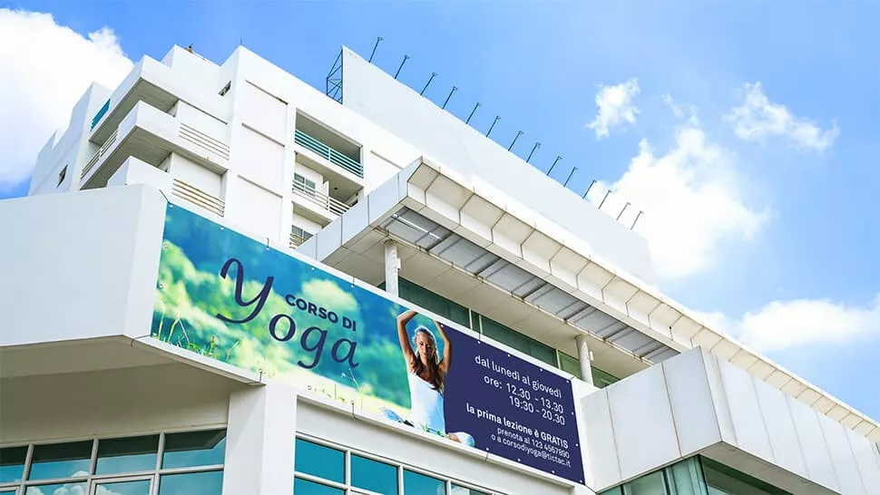 Striscione pvc grandi dimensioni | tictac.it