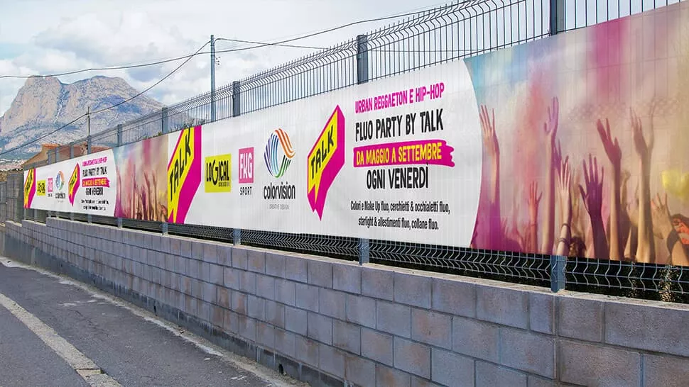 Stampa su tessuto poliestere 50mt x 80cm | tictac.it