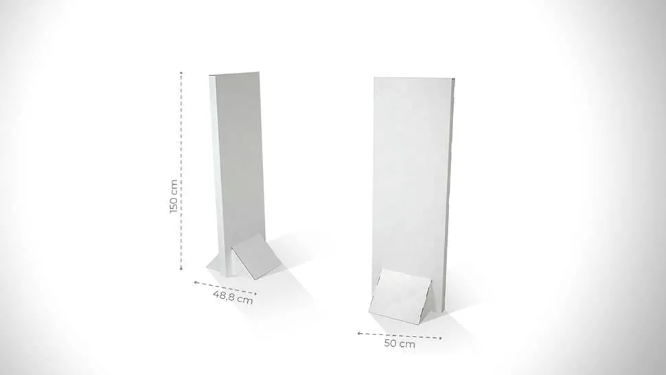 Totem in cartone bifacciale - Praga 2 | tictac.it