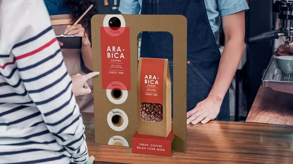 Espositore per prodotti alimentari e vari per negozi e bar | tictac.it