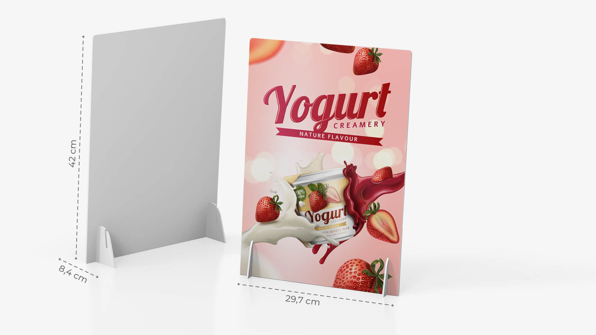 Display pvc A3 con grafica | tictac.it Display pvc A3 con grafica | tictac.it