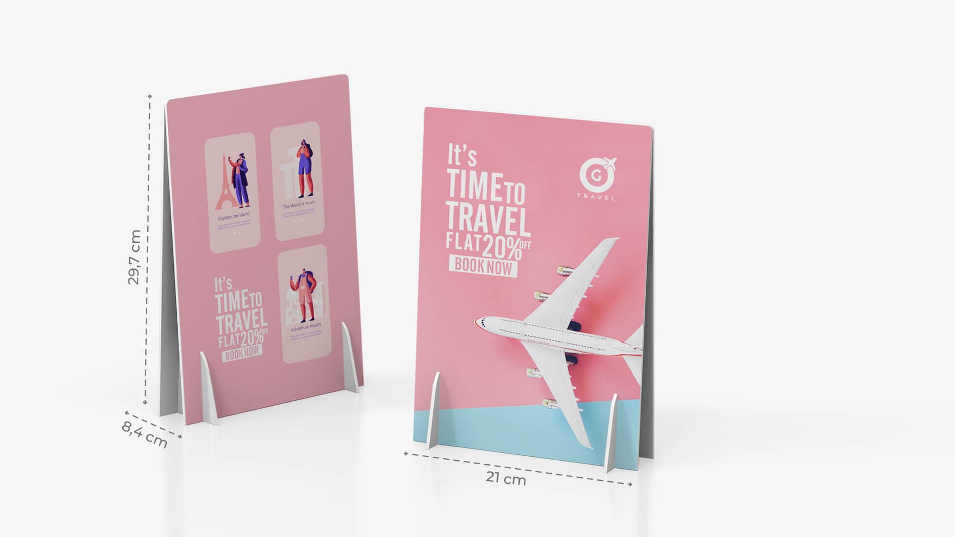 Display doppio A4 con grafica | tictac.it Display doppio A4 con grafica | tictac.it