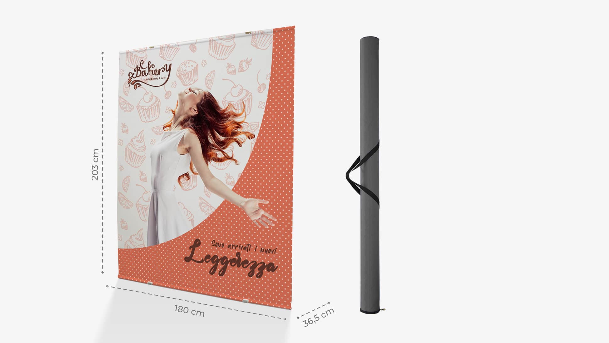 Display Maxi 88 con struttura in alluminio e poster monofacciale 180x206hx36cm| tictac.it Display Maxi 88 con struttura in alluminio e poster monofacciale 180x206hx36cm| tictac.it