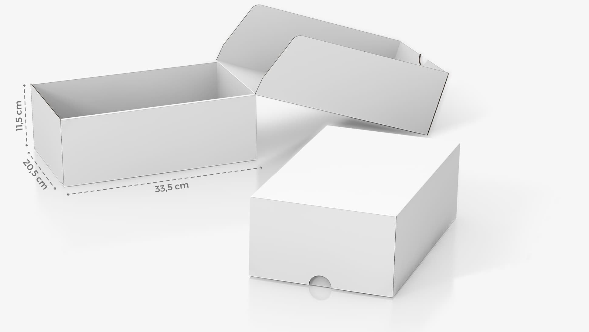 Scatola in cartone 33,5x11,5 cm personalizzabile | tictac.it Scatola in cartone 33,5x11,5 cm personalizzabile | tictac.it