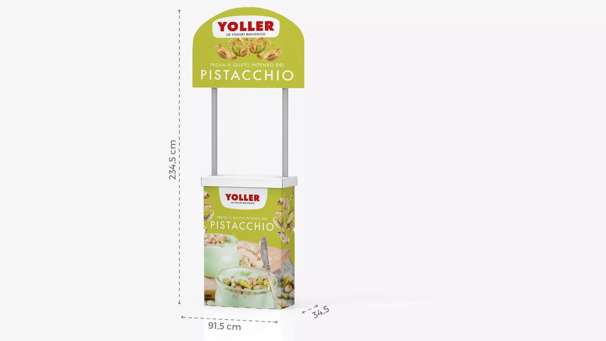Desk con crowner h234,5 cm | tictac.it