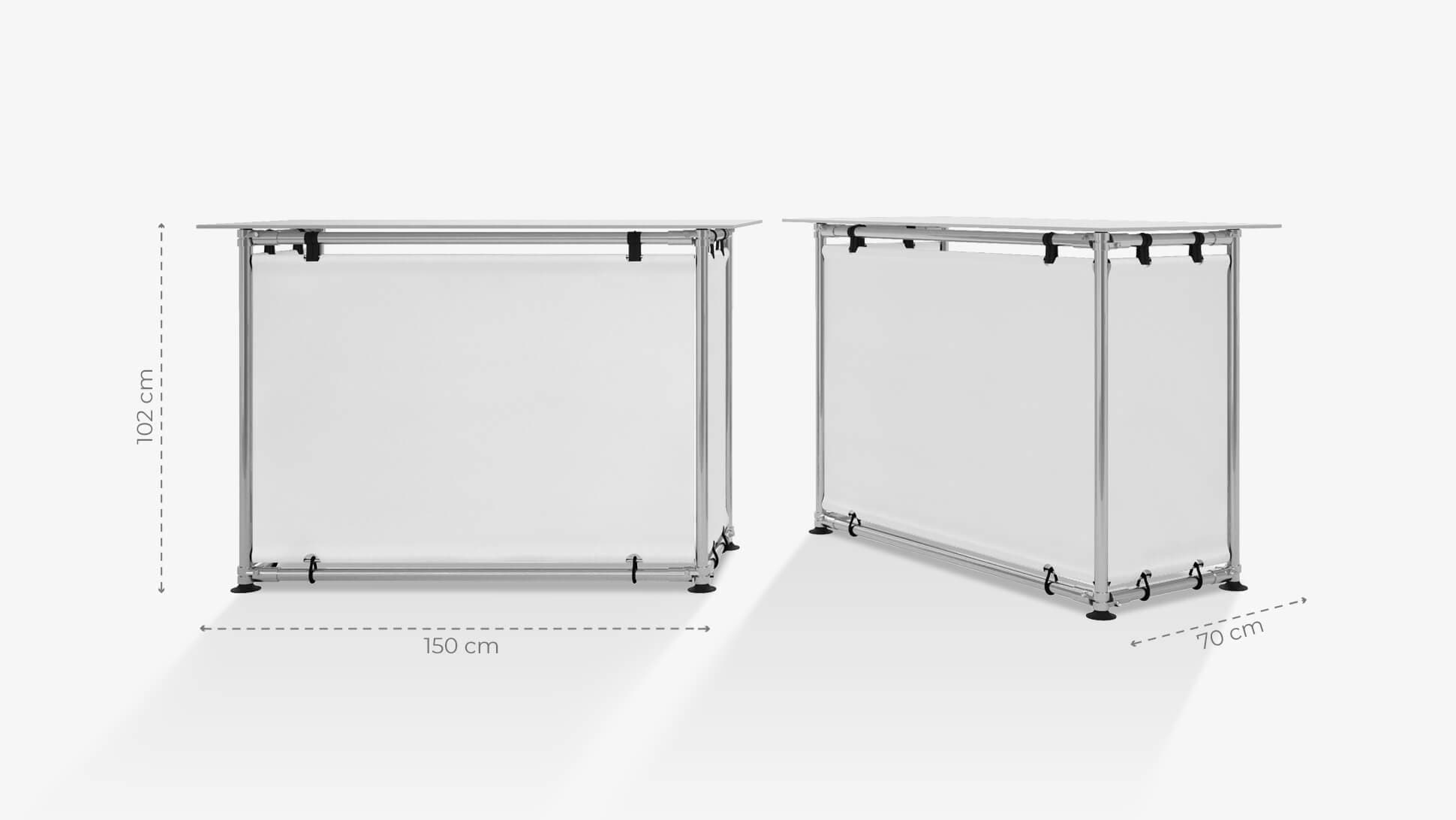 Banchetto promozionale 102x150 cm personalizzabile | tictac.it Banchetto promozionale 102x150 cm personalizzabile | tictac.it