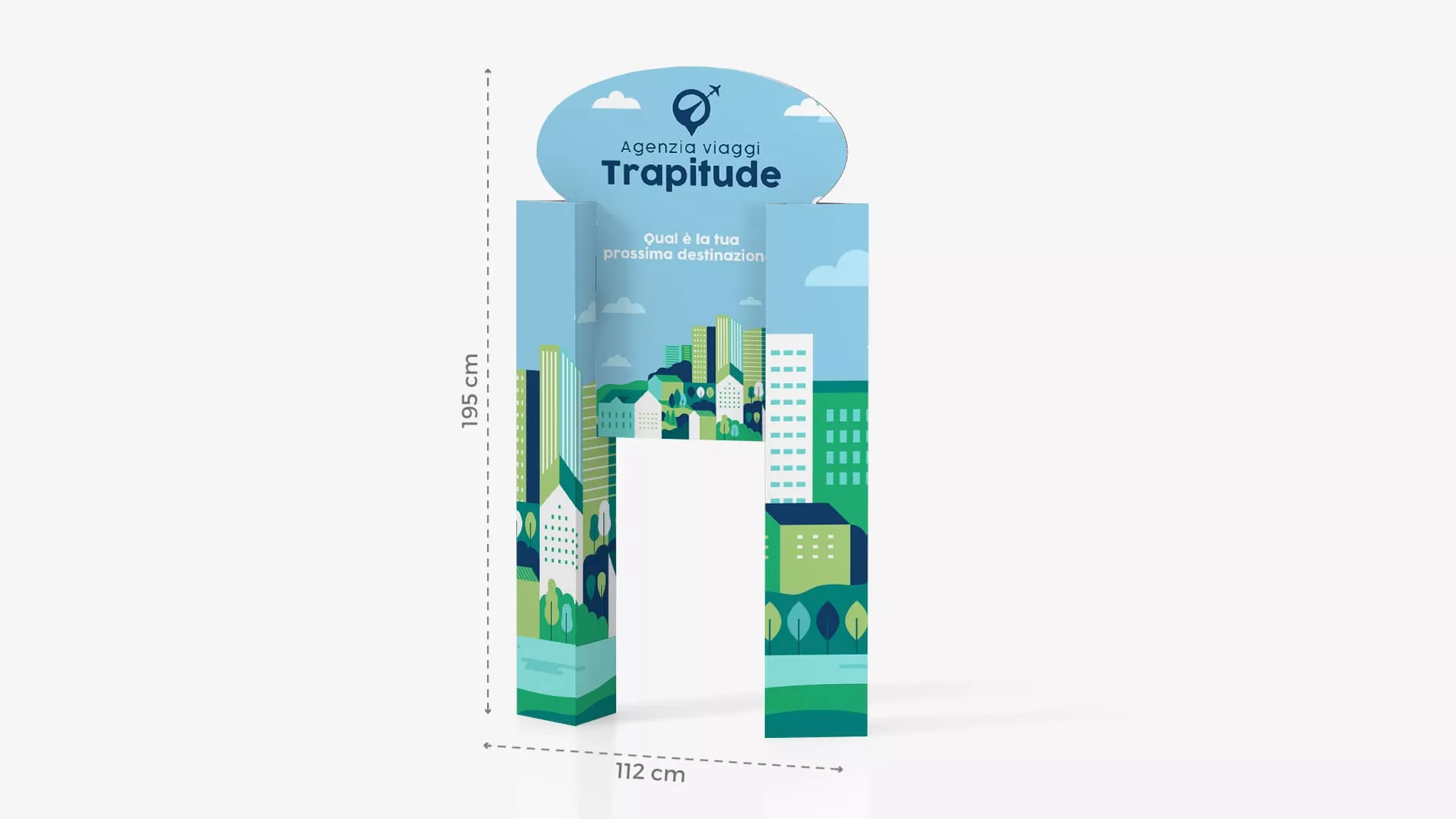Display insegna h195 cm | tictac.it