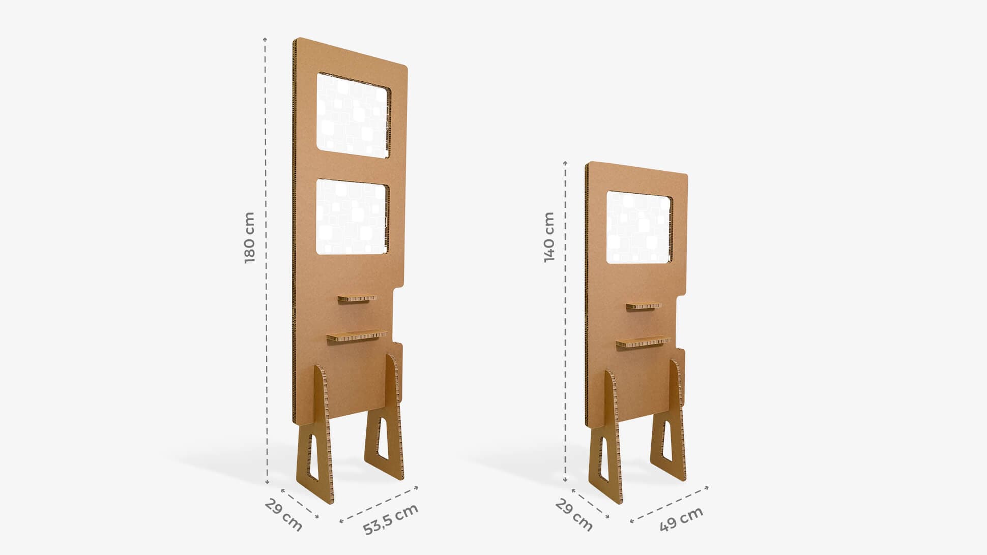 Divisorio in Nidoboard avana da 16 mm per separare ambienti | tictac.it Divisorio in Nidoboard avana da 16 mm per separare ambienti | tictac.it