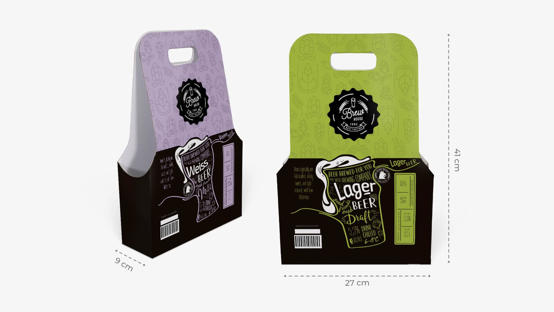 Confezione di tre bottiglie stampata con grafica personalizzabile  | tictac.it