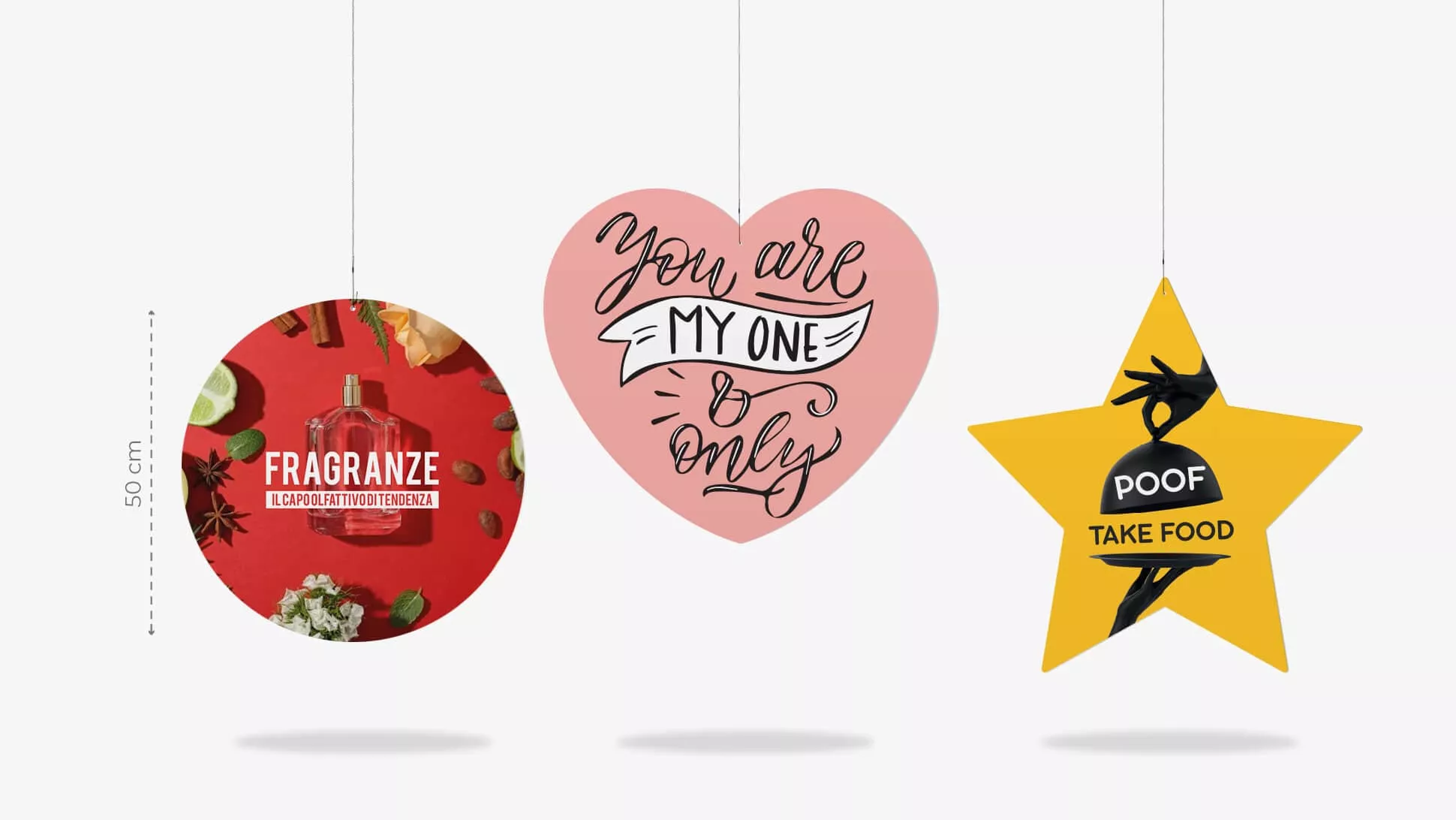 Rotair in cartone medio a cerchio, stella o cuore. Con grafica personalizzabile | tictac.it Rotair in cartone medio a cerchio, stella o cuore. Con grafica personalizzabile | tictac.it