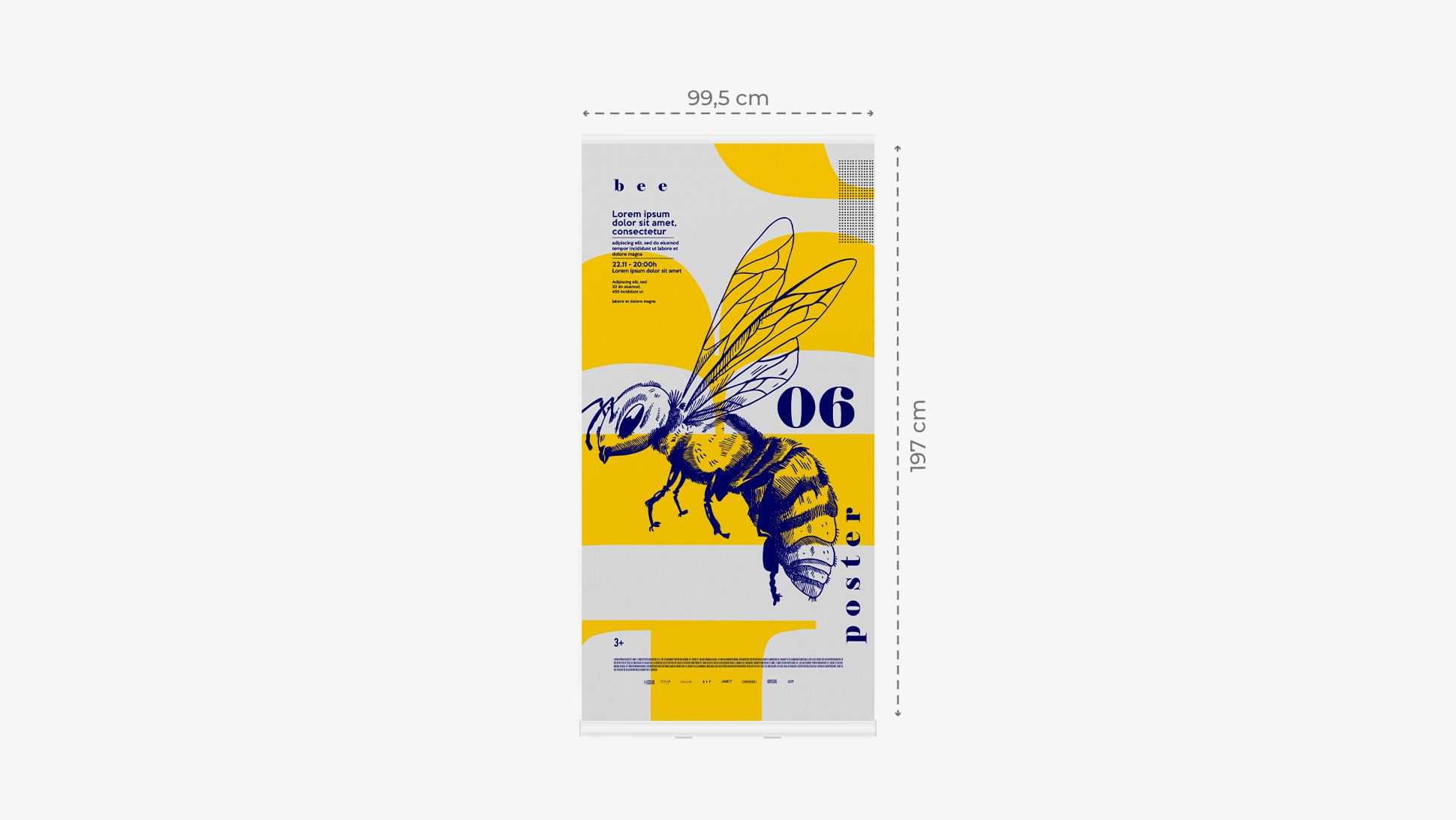 Teli di ricambio per Roll Up 100 con grafica personalizzabile | tictac.it