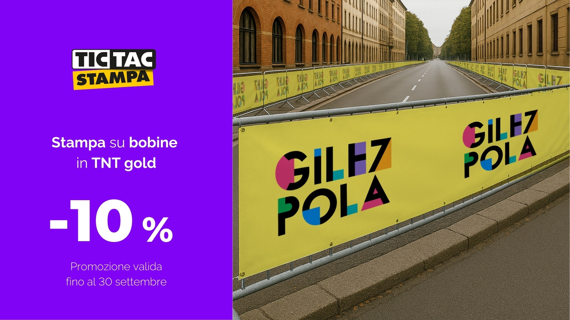 Promo settembre | tictac.it