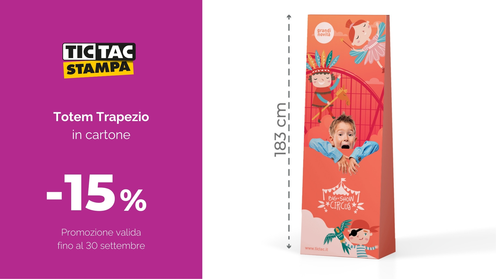 Promo settembre | tictac.it