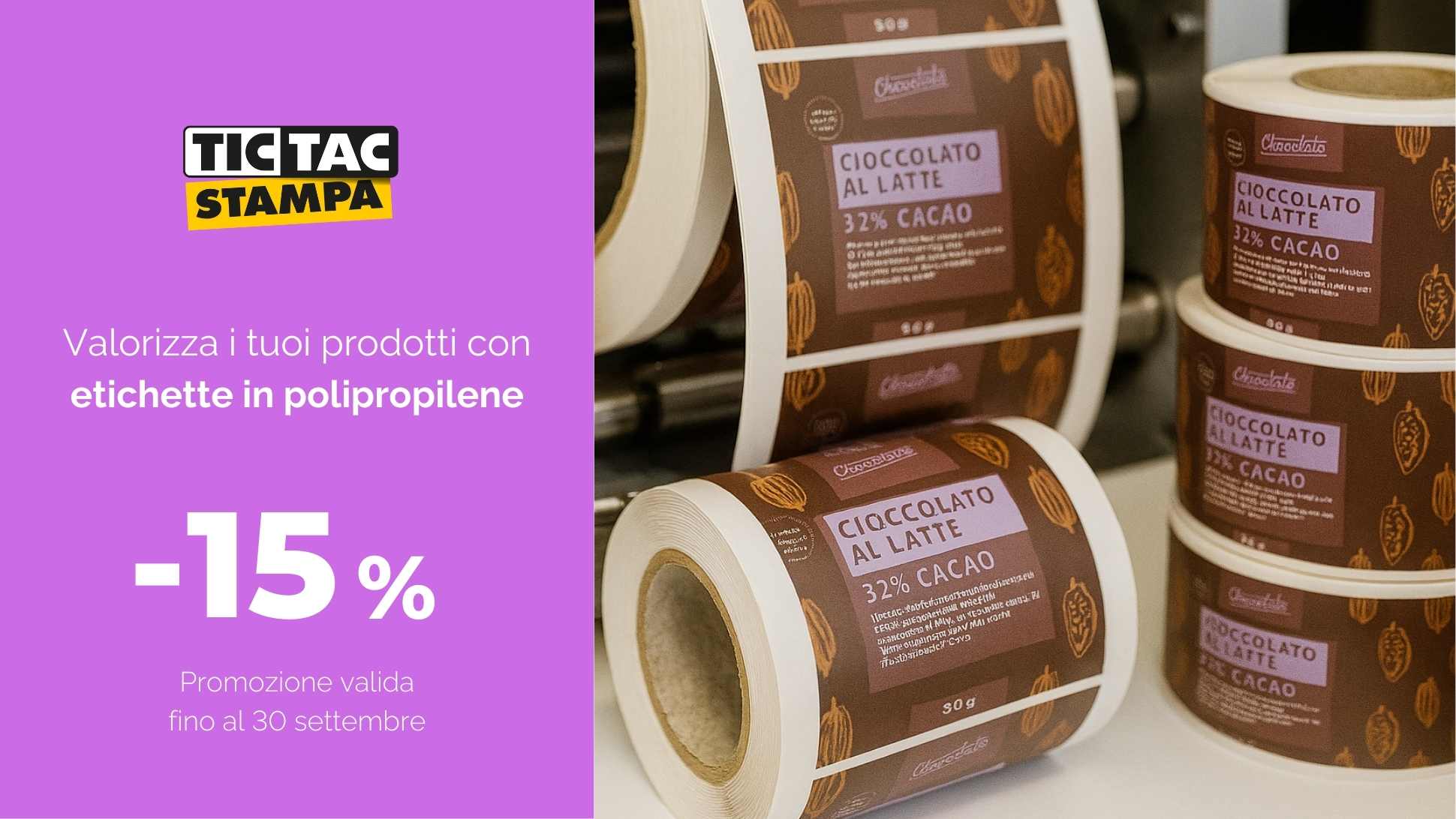 Promo settembre | tictac.it