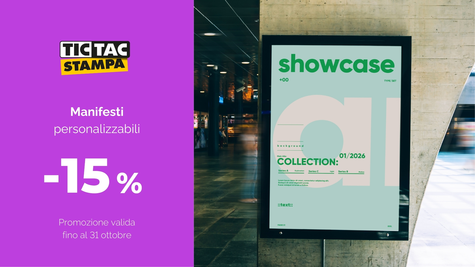 Promo ottobre | tictac.it