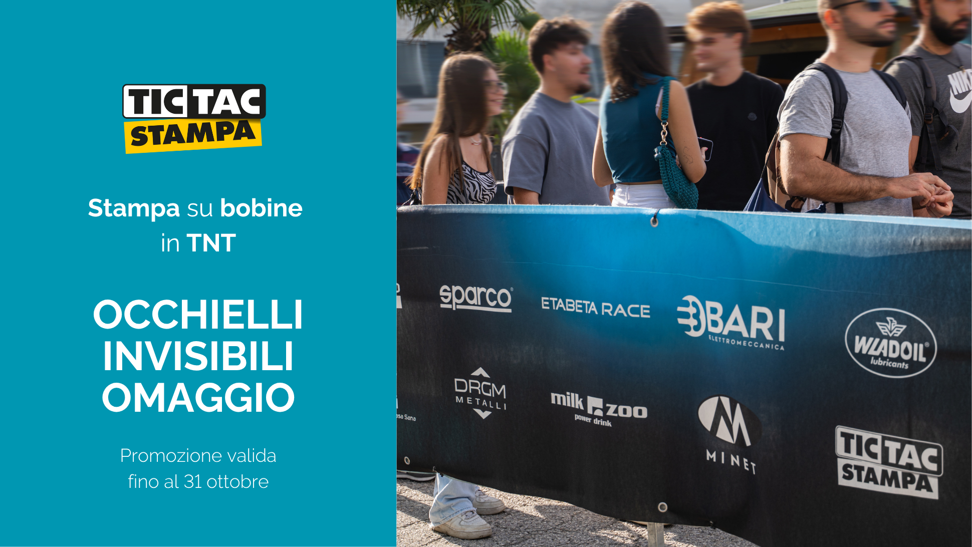Promo ottobre | tictac.it