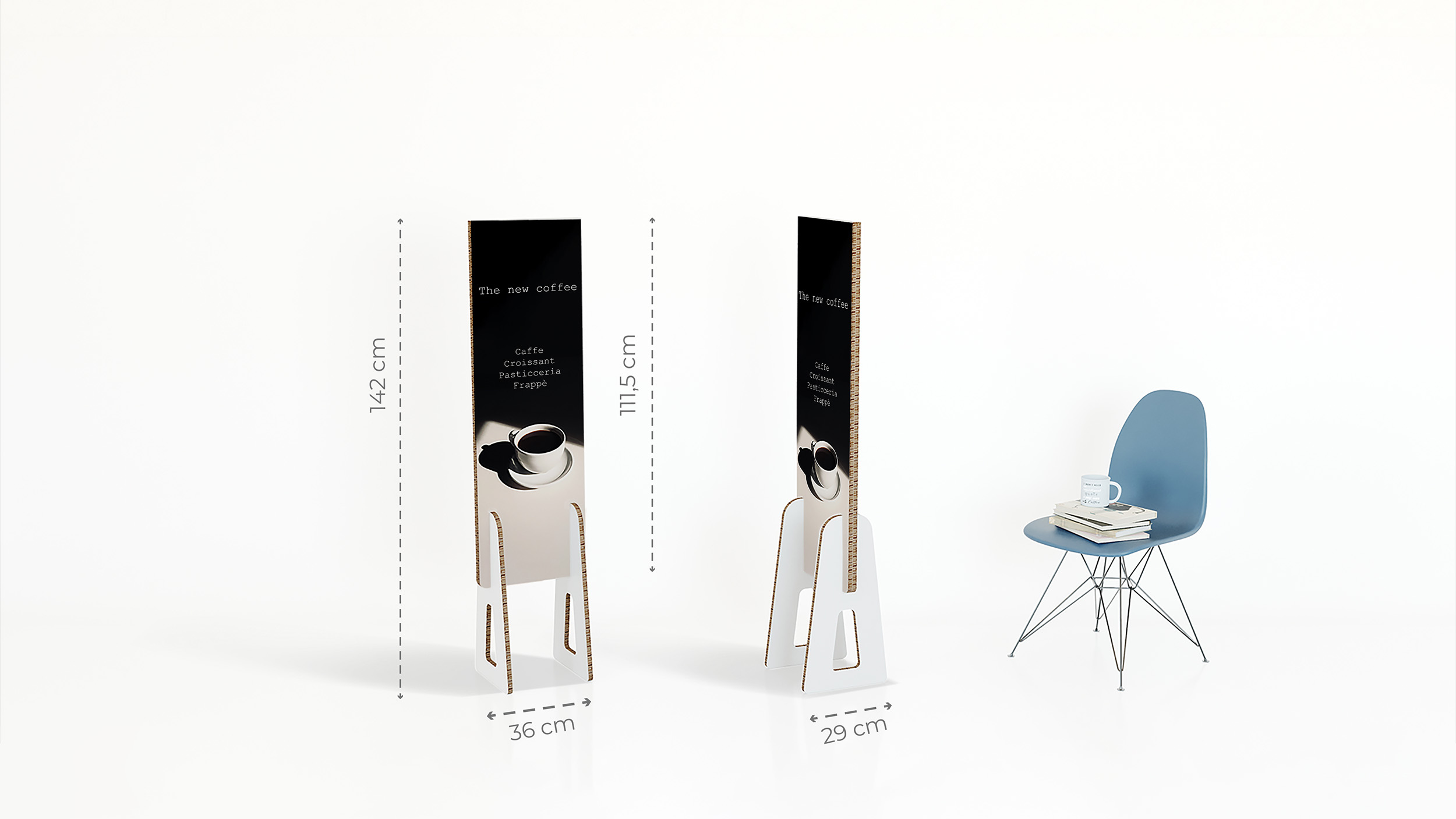 800.2223-00 bifacciale piccolo bianco con grafica personalizzabile ristoranti-menu-liste| tictac.it