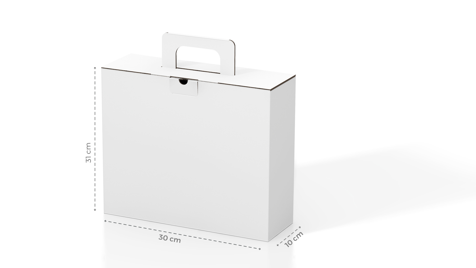 Scatola in cartone 30x31 cm personalizzabile | tictac.it