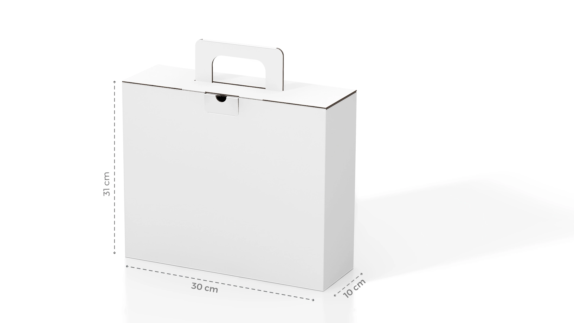 Scatola in cartone 30x31 cm personalizzabile | tictac.it