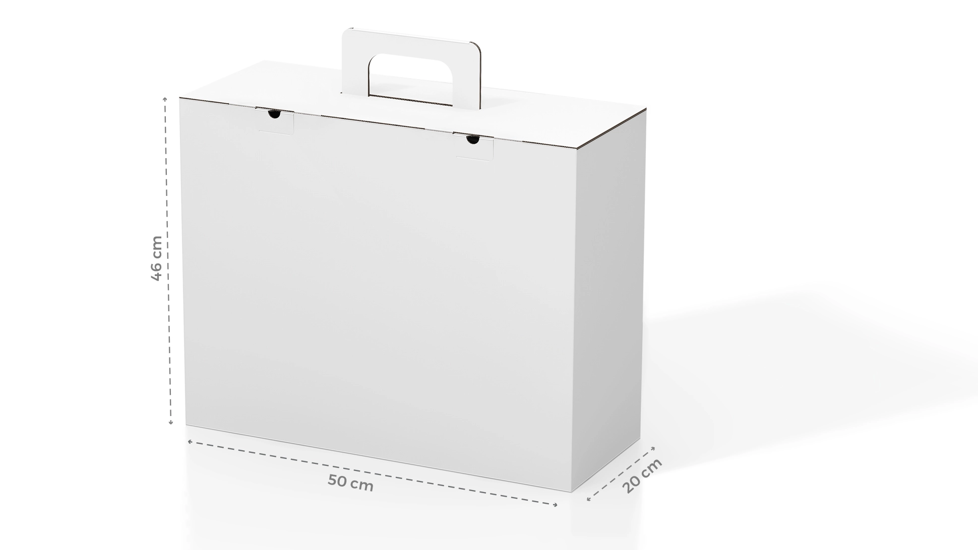 Borsetta in cartone personalizzabile | tictac.it