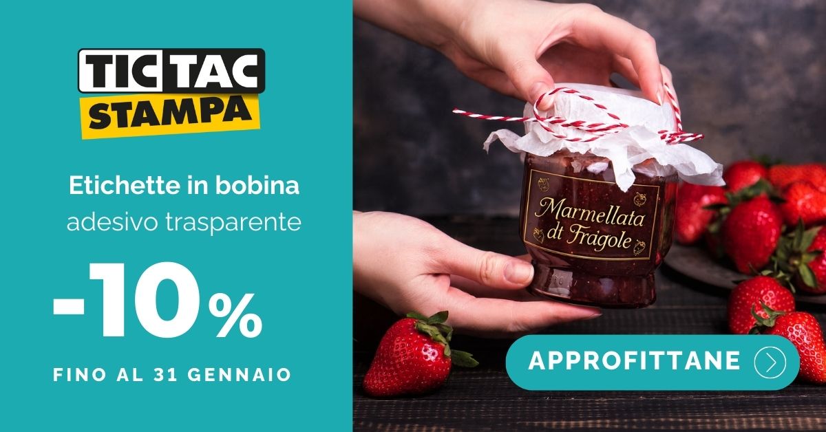 In polipropilene adesivo trasparente | tictac.it