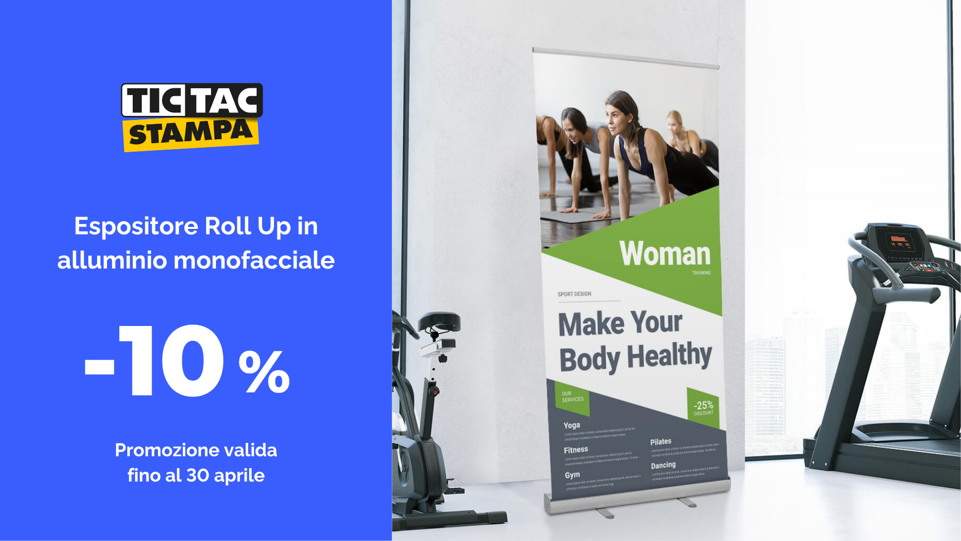 Display Roll Up - 102xh210 | tictac.it