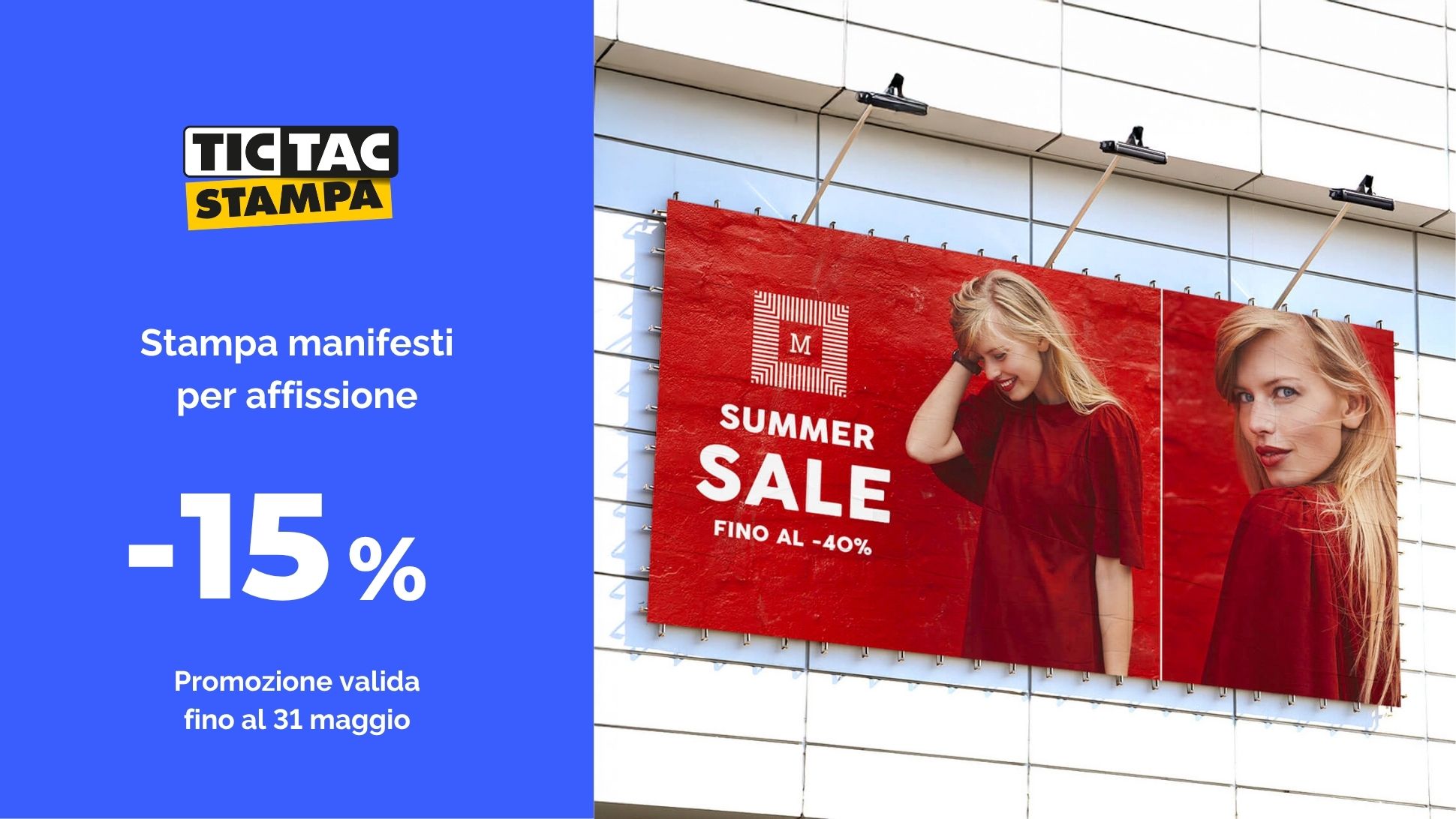 Manifesti per affissione | tictac.it