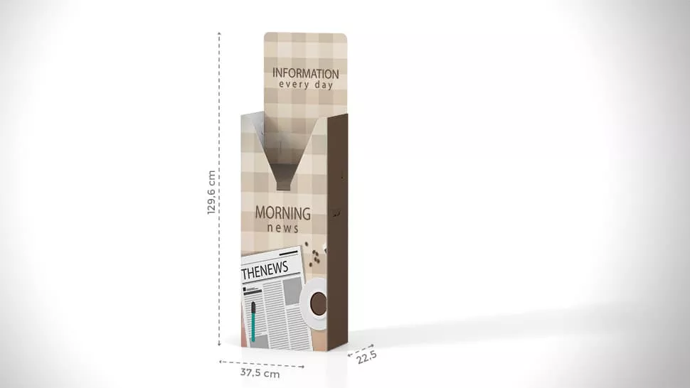 Portariviste h129,6 cm | tictac.it