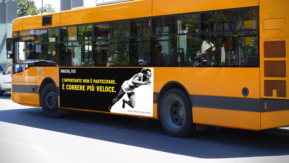 Adesivi pubblicitari per autobus | tictac.it Adesivi pubblicitari per autobus | tictac.it
